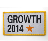EB010 Custom logo pattern computer embroidery  online order  woven label manufacturer 45 degree